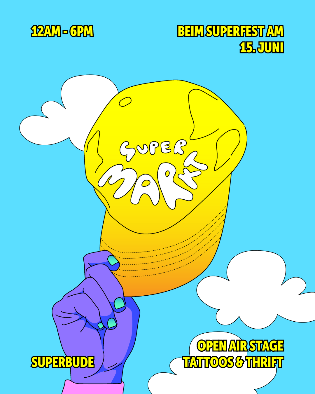 Veranstaltungsbild für SUPERMARKT beim SUPERFEST 2024